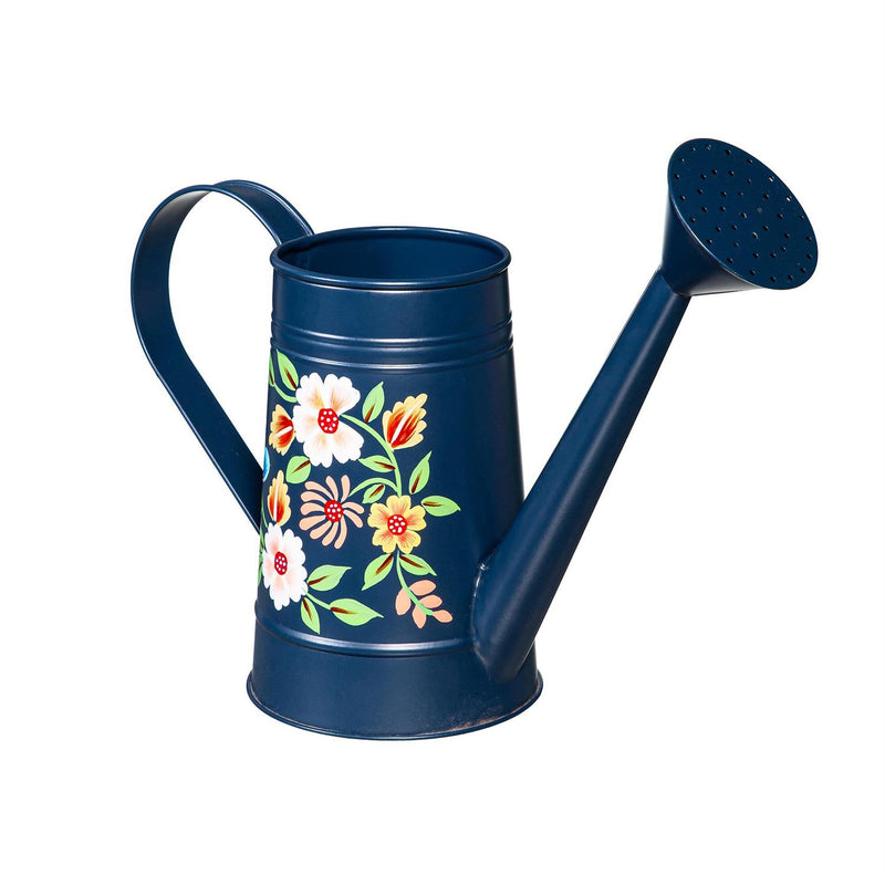 What She Shed Watering Can, Metal Hand Painted Watering Can, Assortment of 3