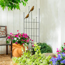 Modern Bird Wall Trellis, 44"H