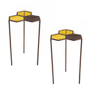 Honeycomb Bee Drink Table, Set