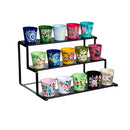 What She Shed Planters, Vibrant Hand-Painted Planters with Display Program