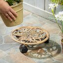 Dragonfly Metal Plant Caddy