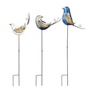 Garden of Wonder Garden Stake, Metal Fancy Bird, 36"