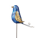 Garden of Wonder Garden Stake, Metal Fancy Bird, 36"