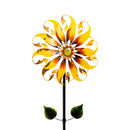 Petal & Plow Wind Spinner, Sunflower Design, 75"H