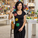 Palm Beach Garden Stake, Shatter Proof Rainbow Orb, 30"