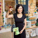 What She Shed Birdhouse, Metal Decorative Vibrant Hand-Painted Bird House, 6" H