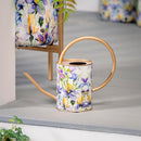Golden Lilac Metal Purple Watering Can