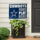 Dallas Cowboys Yard Sign "Fans Play Here"
