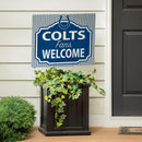 Indianapolis Colts Yard Sign, "Fans Welcome"