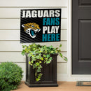 Jacksonville Jaguars Yard Sign "Fans Play Here"