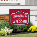 Arizona Diamondbacks Yard Sign, "Fans Welcome"