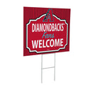 Arizona Diamondbacks Yard Sign, "Fans Welcome"