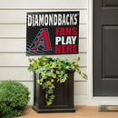 Arizona Diamondbacks Yard Sign "Fans Play Here"