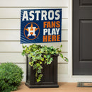 Houston Astros Yard Sign "Fans Play Here"