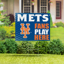 New York Mets Yard Sign "Fans Play Here"