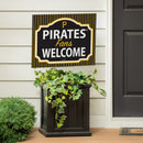 Pittsburgh Pirates Yard Sign, "Fans Welcome"