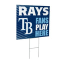 Tampa Bay Rays Yard Sign "Fans Play Here"