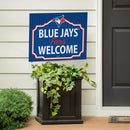 Toronto Blue Jays Yard Sign, "Fans Welcome"