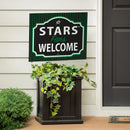 Dallas Stars Yard Sign, "Fans Welcome"