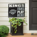 Los Angeles Kings Yard Sign "Fans Play Here"