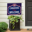 Montreal Canadiens Yard Sign, "Fans Welcome"