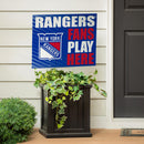 New York Rangers Yard Sign "Fans Play Here"