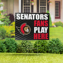 Ottawa Senators Yard Sign "Fans Play Here"