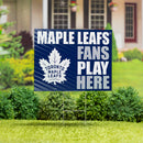 Toronto Maple Leafs Yard Sign "Fans Play Here"