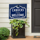 Vancouver Canucks Yard Sign, "Fans Welcome"