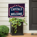 Washington Capitals Yard Sign, "Fans Welcome"