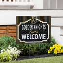 Las Vegas Golden Knights Yard Sign, "Fans Welcome"