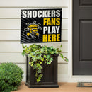 Wichita State University Yard Sign "Fans Play Here"