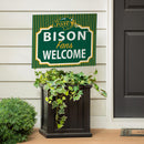North Dakota State University Yard Sign, "Fans Welcome"