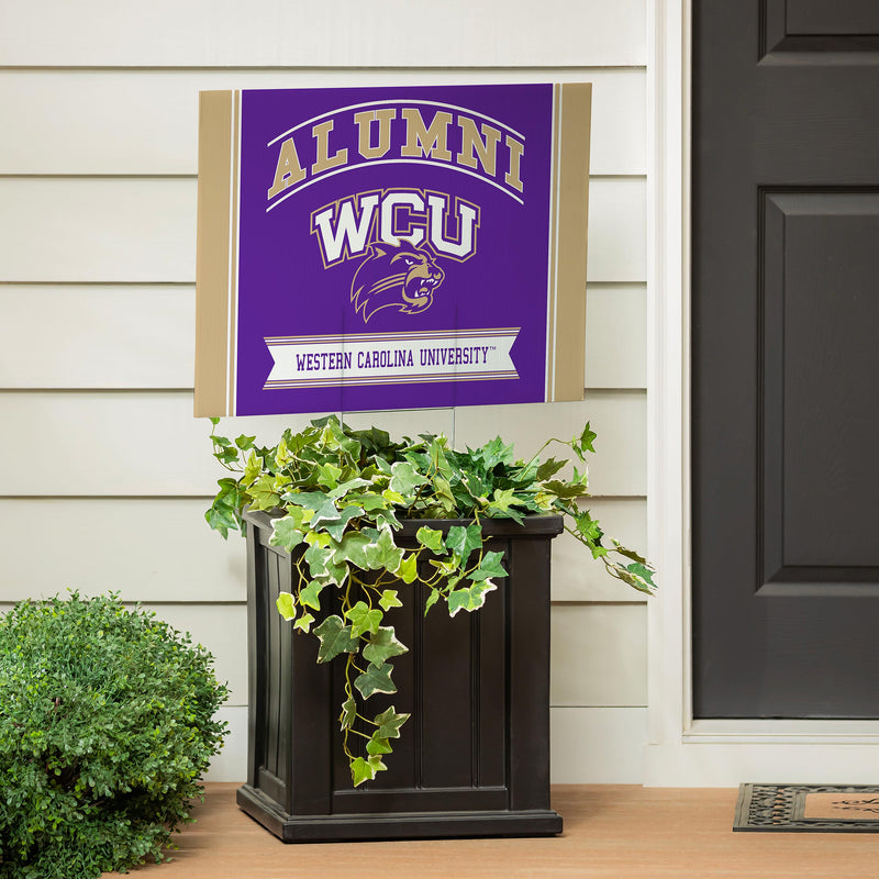 Western Carolina University Yard Sign Alumni