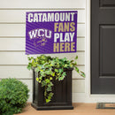 Western Carolina University Coroplast Yard Sign "Fans Play Here"