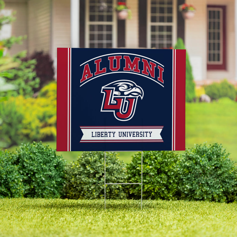 Liberty University Coroplast Yard Sign Alumni