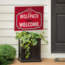 North Carolina State University Yard Sign, "Fans Welcome"