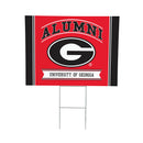 University of Georgia Yard Sign Alumni