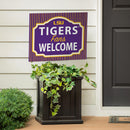 Louisiana State University Yard Sign, "Fans Welcome"