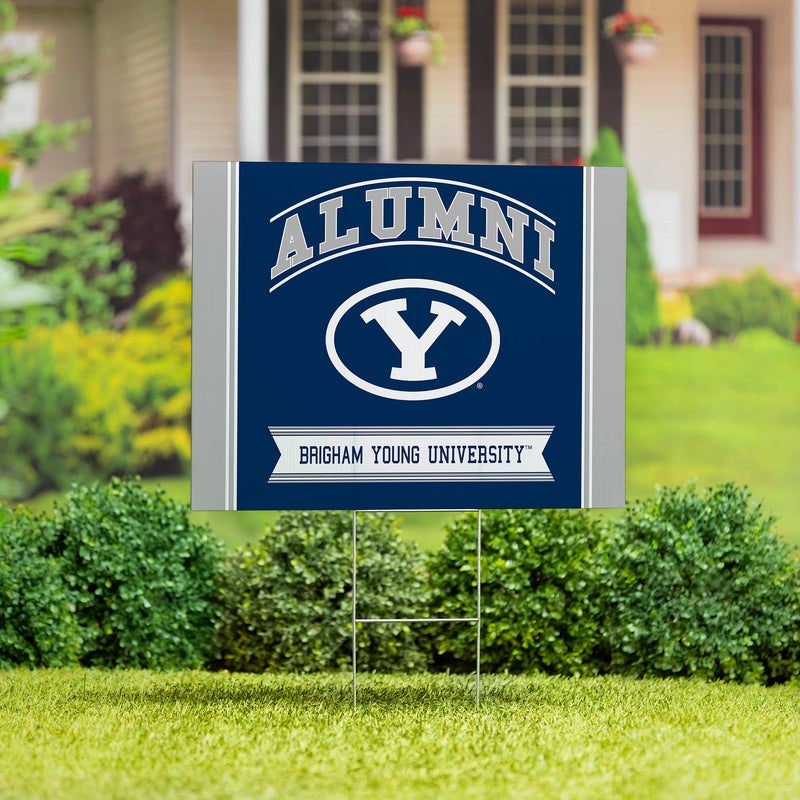 Brigham Young University Yard Sign Alumni