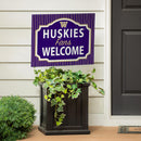 University of Washington Yard Sign, "Fans Welcome"