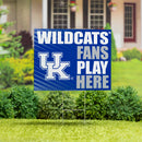 University of Kentucky Yard Sign "Fans Play Here"