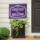 Texas Christian University Yard Sign, "Fans Welcome"