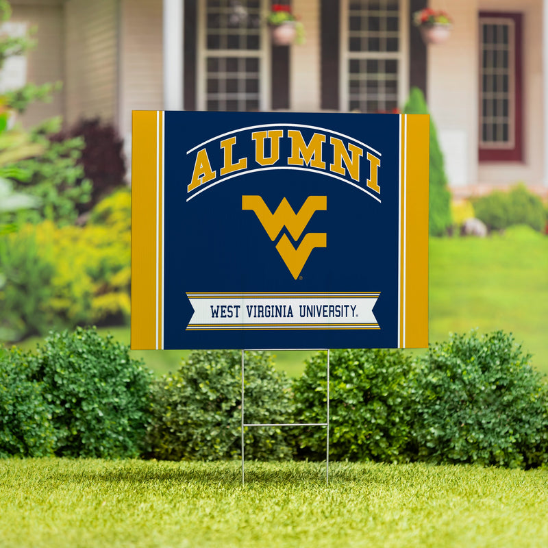 West Virginia University Yard Sign Alumni