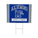 University of Memphis Yard Sign Alumni