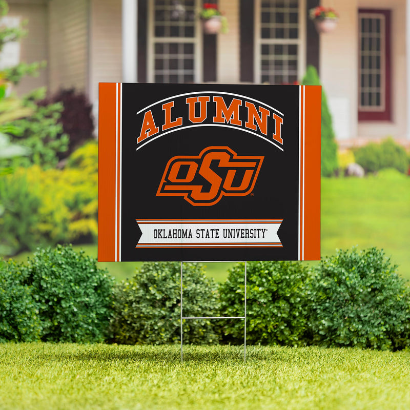Oklahoma State University Yard Sign Alumni