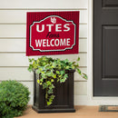 University of Utah Yard Sign, "Fans Welcome"