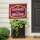 University of Minnesota Yard Sign, "Fans Welcome"