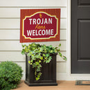 University of Southern California Yard Sign, "Fans Welcome"