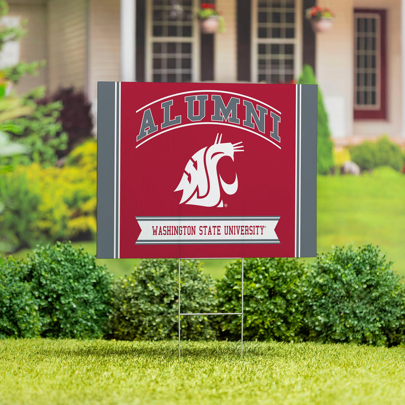 Washington State University Yard Sign Alumni